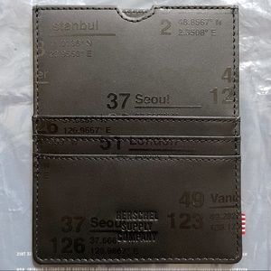 Herschel Eugene Leather Passport Holder